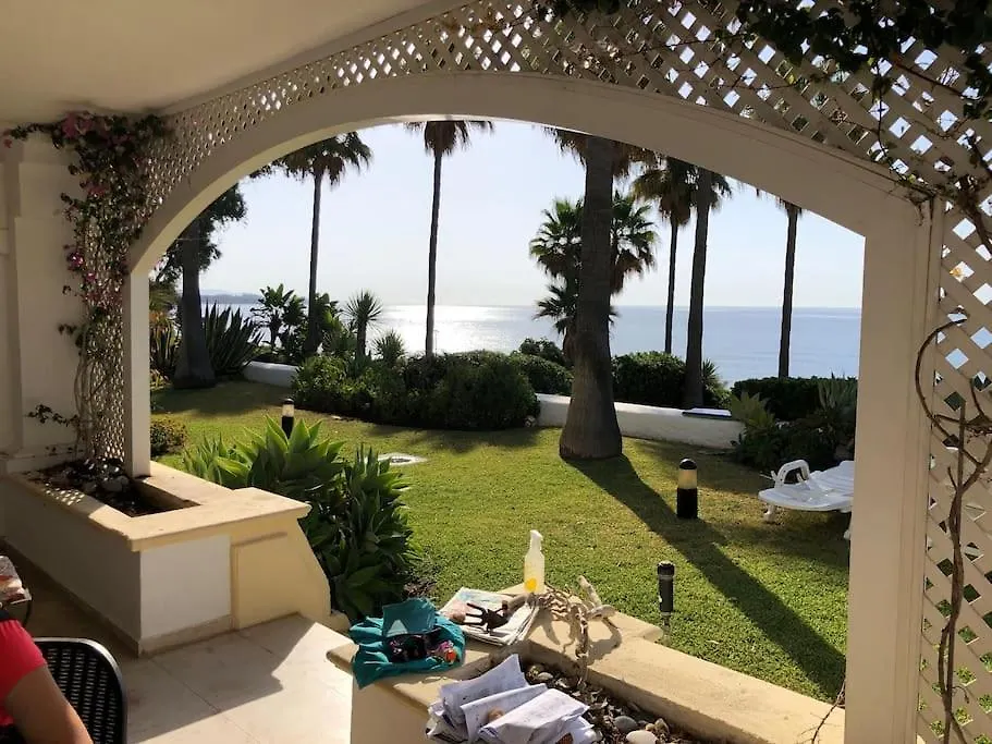 Gorgeous Beachfront Property With Stunning Sea Views & Garden Estepona