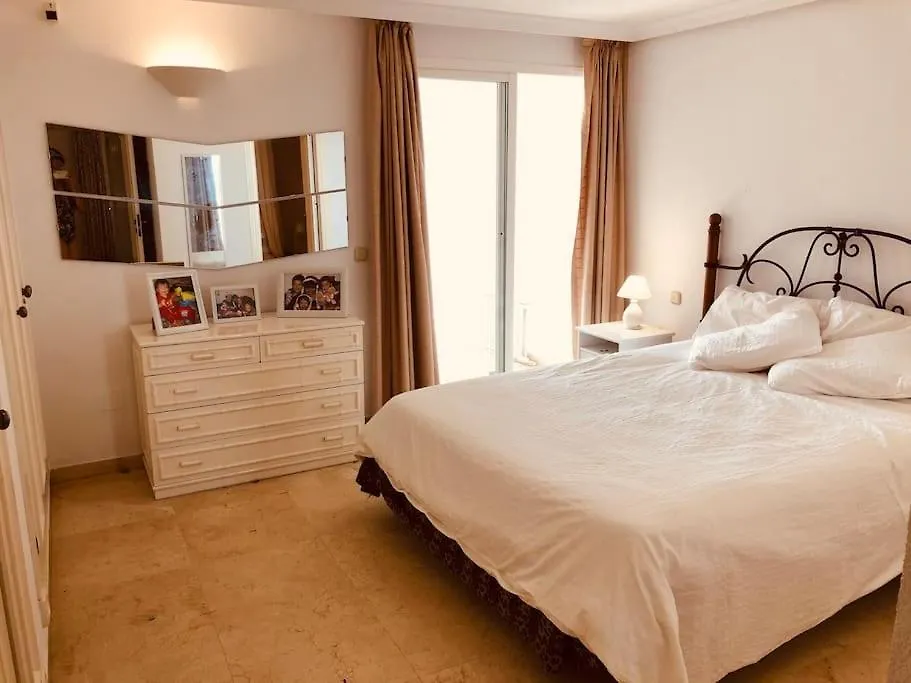 Gorgeous Beachfront Property With Stunning Sea Views & Garden Estepona Apartment